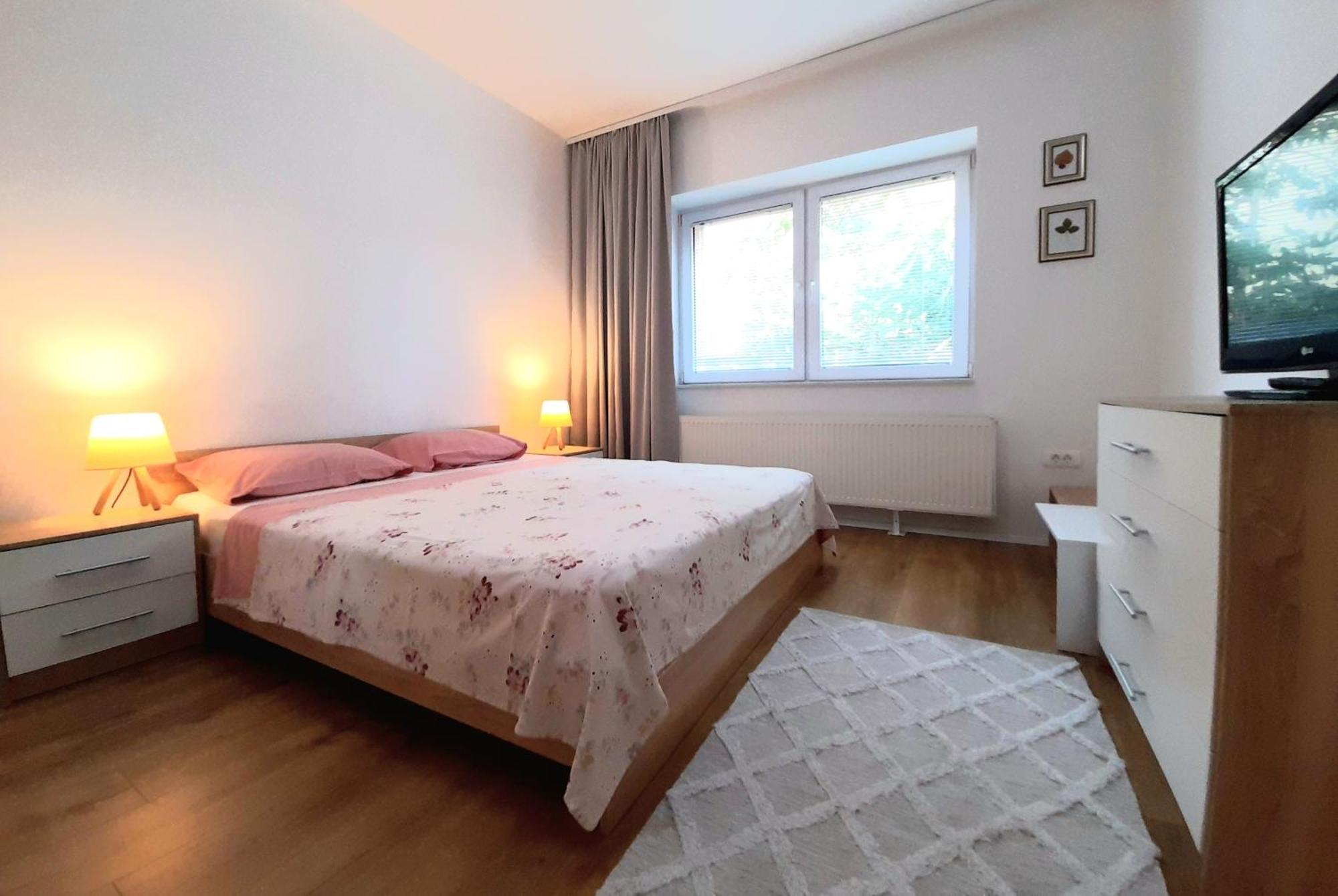Central Modern Apt With Garden Struga Esterno foto