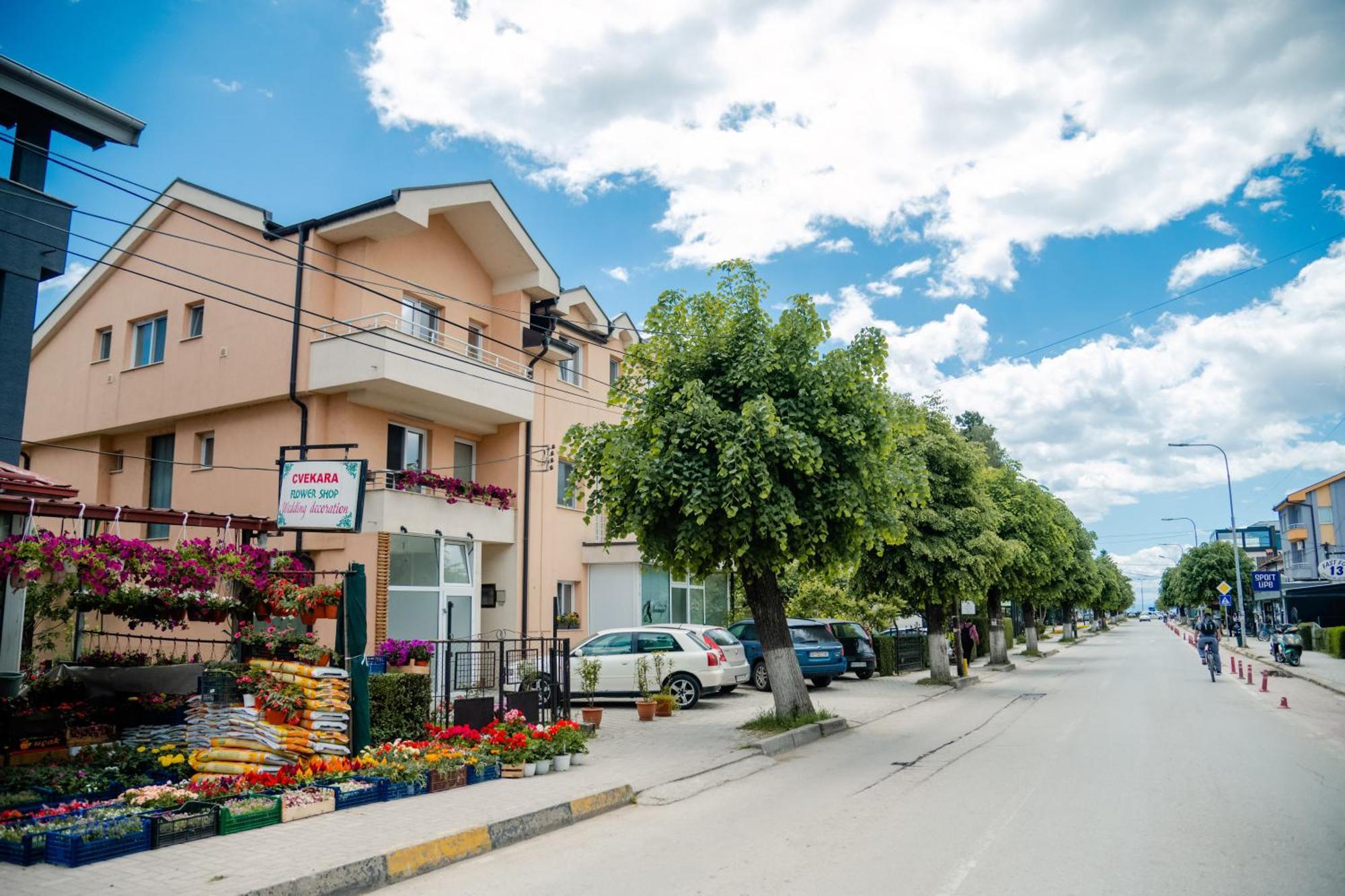 Central Modern Apt With Garden Struga Esterno foto